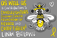 Image 3 of !!!PRE-ORDER!!! Park Ranger 2025 Firefly Keychain benefitting Candlelighters ♥