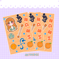 Image 2 of Nami Sticker sheet