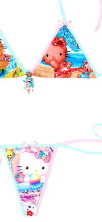 Image 3 of TANNED HELLO KITTY & PEARL MERMAID KITTY