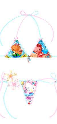 Image 2 of TANNED HELLO KITTY & PEARL MERMAID KITTY