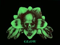 Image 2 of Skullflower Wallhanger- Cherry Lime