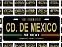 Image 4 of Single Mexico License Plate(Not Intended for Official Use)
