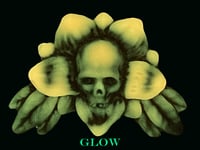 Image 3 of Skullflower Wallhanger- Orange and Root Beer