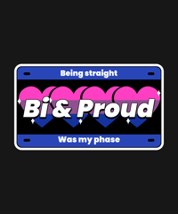 Image 2 of Single LGBTQ License Plates(Not to be use as official license plates).