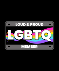 Image 5 of Single LGBTQ License Plates(Not to be use as official license plates).