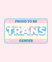 Image 8 of Single LGBTQ License Plates(Not to be use as official license plates).