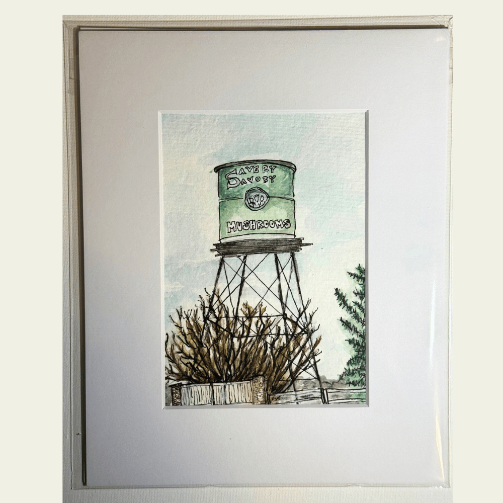 Image of “Mushroom Tower” (2025) - Original Artwork