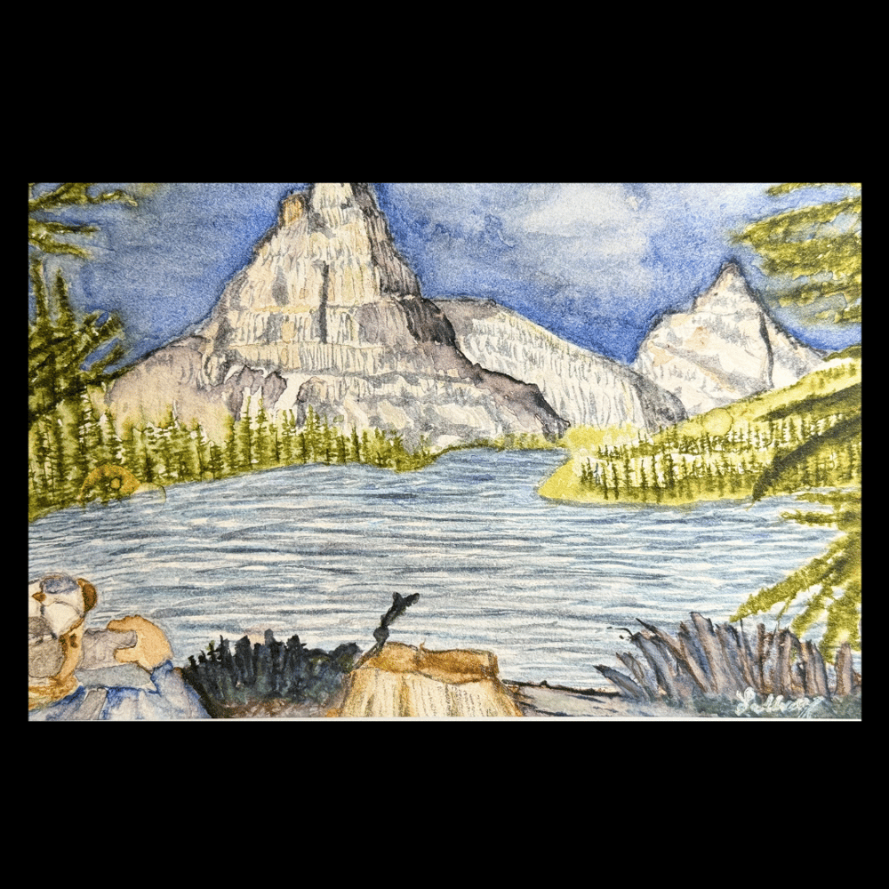 Image of “Admiring The View 1” (2024) - Original Artwork