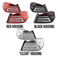 Image 4 of 15-21 WRX / STI Spyder Auto LED Tail Lights - Painted + RGBW Conversion