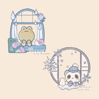 Image 3 of My Favorite Seasons Stickers