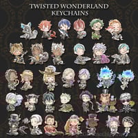 Image 1 of Twisted Wonderland Keychains