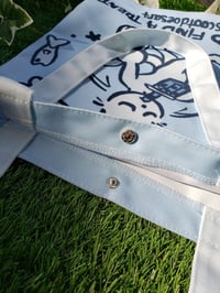 Image 5 of "Off to Find A Treat" Tote Bag