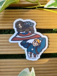 Image 2 of Bucky and Steve Sticker