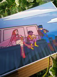 Eve, Oliver and Mark Print