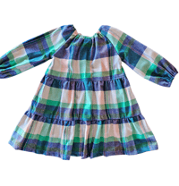 Image 2 of Long Sleeve Plaid Dress