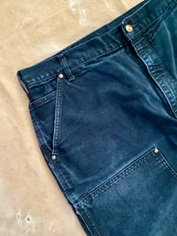 Image 5 of CARHARTT DOUBLE KNEE INDIGO CARPENTER PANTS