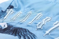 Image 2 of Trapstar eagle jacket blue zipper