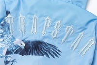 Image 4 of Trapstar eagle jacket blue zipper