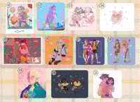 Image 3 of Videogame prints (Zelda, Omori, Earthbound, Persona4-5, Xenoblade)
