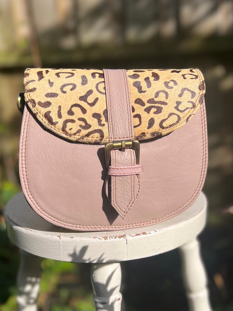 Image of Harlequin Collection - Multi-Coloured Recycled Leather #256C