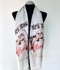 Image 3 of Blondie Debbie Harry Inspired Long Scarf – Punk Rock Style, Retro Music Fashion