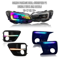 Image 1 of 15-21 WRX Base / Premium | 15-17 STI / WRX Limited RGBW Subispeed + Bezel Bundle Package
