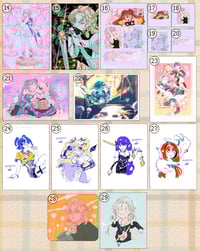 Image 3 of Genshin impact prints