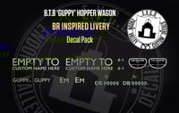 B.T.B 'Guppy' Wagon Decal Pack