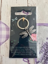 Dragonfly keyring 