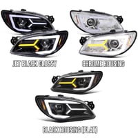 Image 4 of 06-07 WRX | STI Spec-D Tuning Custom RGBW BiLED Projector Headlights