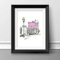 People Make Glasgow, George Square A4 print