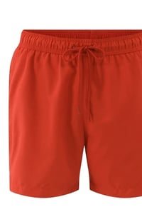 Image 2 of Men's versatile chill and swim shorts, Red.