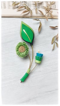 Image 11 of FLORALIA Spilla Scultura - Viride