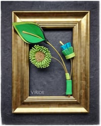 Image 1 of FLORALIA Spilla Scultura - Viride