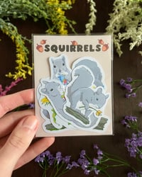 Image 4 of Squirrel Sticker Pack