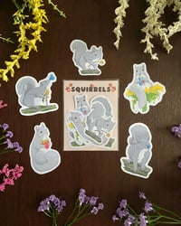 Image 1 of Squirrel Sticker Pack
