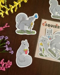 Image 4 of Squirrel Sticker Pack