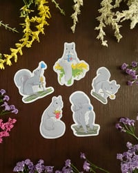 Image 3 of Squirrel Sticker Pack