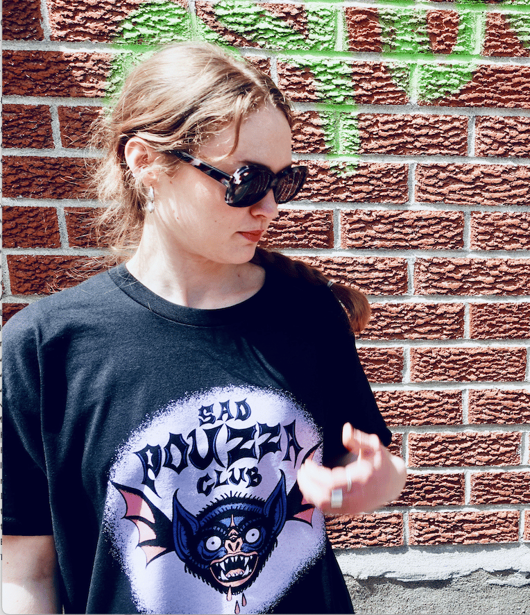 Image of " Sad Bat Club " T-Shirt ( PRE ORDER )