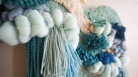 Image 2 of Seafoam Sculptural Wall Art