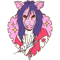 Image 1 of PIGGY MAGNET PIN