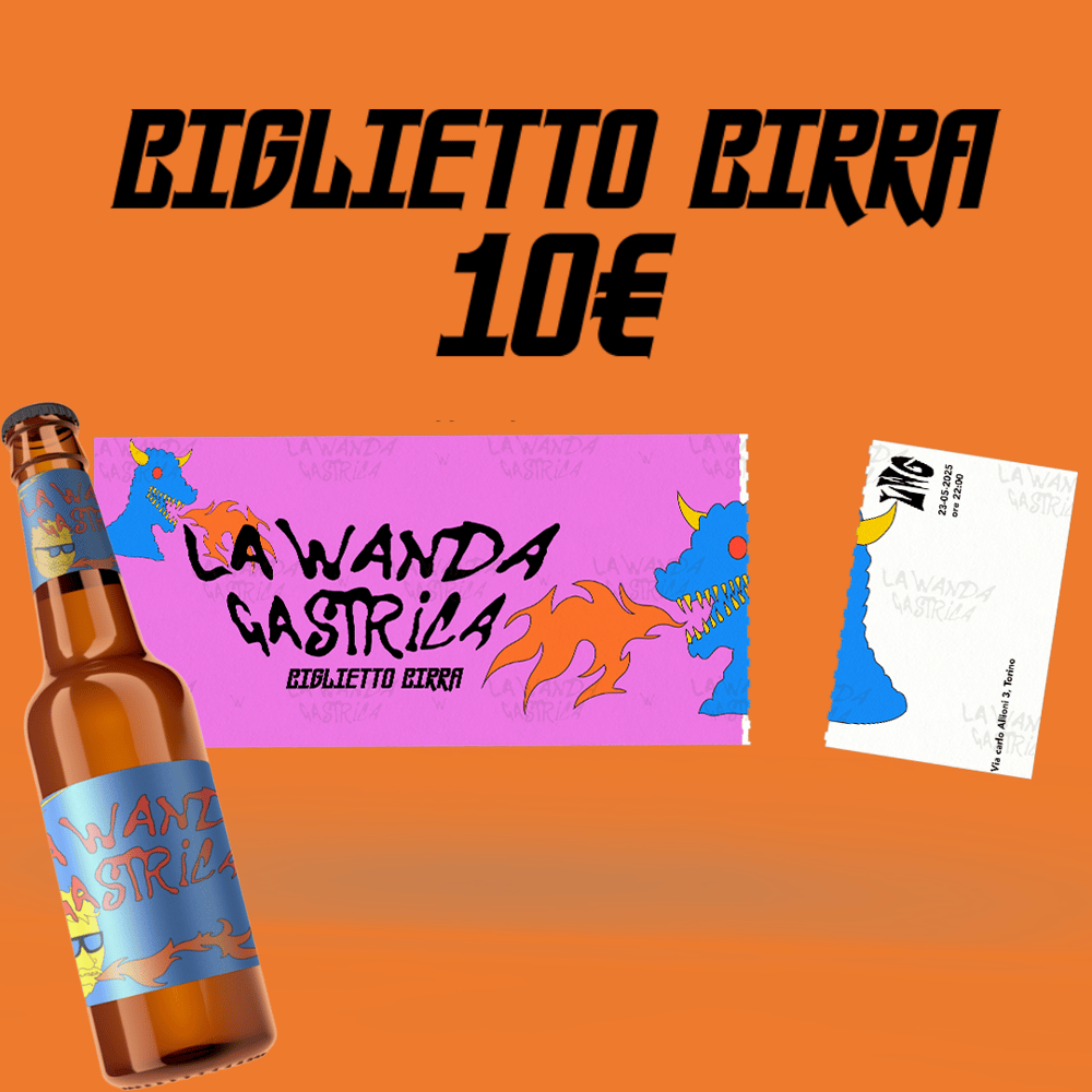 Image of La Wanda Gastrica lezione 4 - Biglietto Birra
