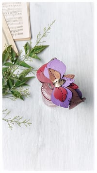 Image 10 of Cerchietto per i capelli artigianale in pelle FOLIAGE HEADBAND - Betty