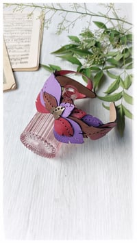 Image 2 of Cerchietto per i capelli artigianale in pelle FOLIAGE HEADBAND - Betty