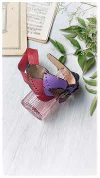 Image 21 of Cerchietto per i capelli artigianale in pelle FOLIAGE HEADBAND - Betty