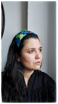 Image 20 of Cerchietto per i capelli artigianale in pelle FOLIAGE HEADBAND - OceanoMare
