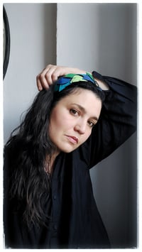 Image 15 of Cerchietto per i capelli artigianale in pelle FOLIAGE HEADBAND - OceanoMare