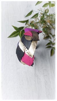 Image 18 of Cerchietto per i capelli artigianale in pelle FOLIAGE HEADBAND - Pasionaria