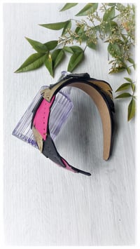 Image 10 of Cerchietto per i capelli artigianale in pelle FOLIAGE HEADBAND - Pasionaria