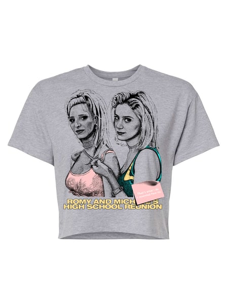 Image of ROMY AND MICHELE - CROP - HEATHER *PRE-ORDER*